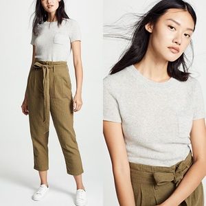 🌱 White + Warren Essentials Pocket Tee